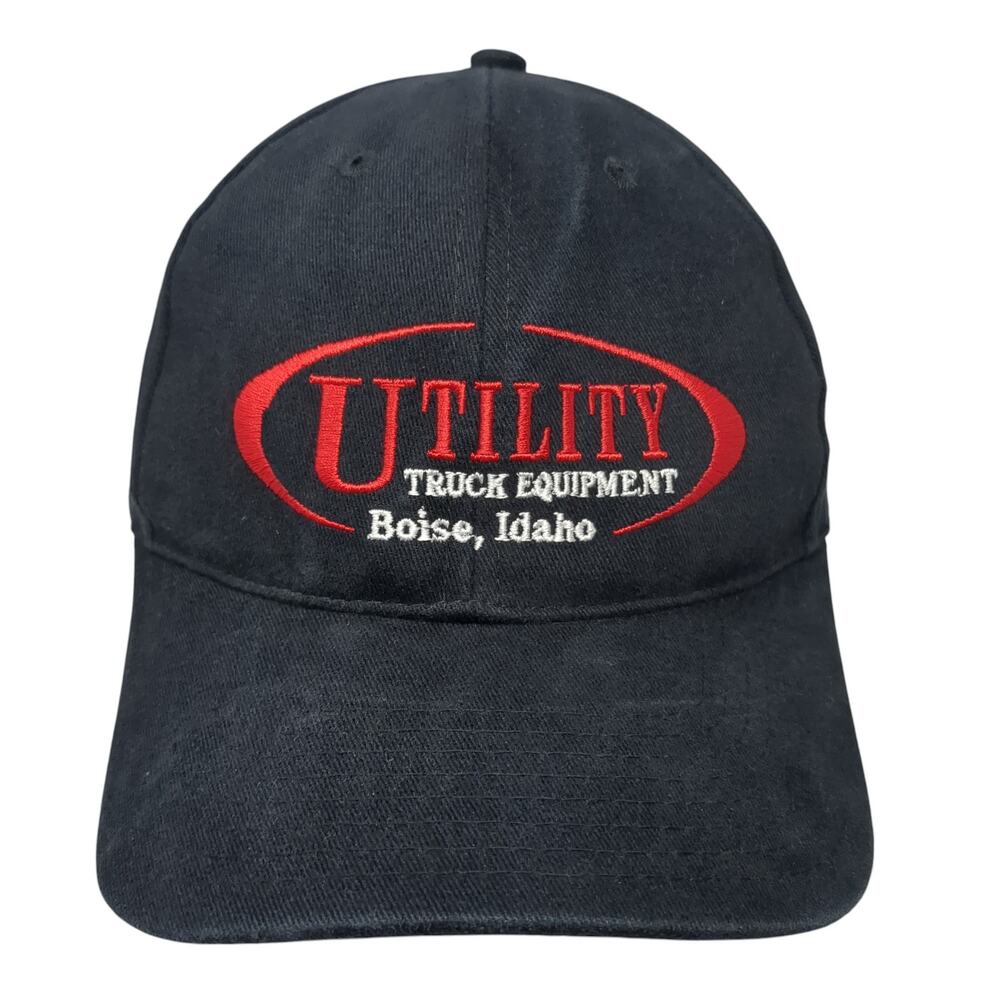 Utility Truck Equipment Boise Idaho Baseball Cap Black OS Adjustable Collegiate